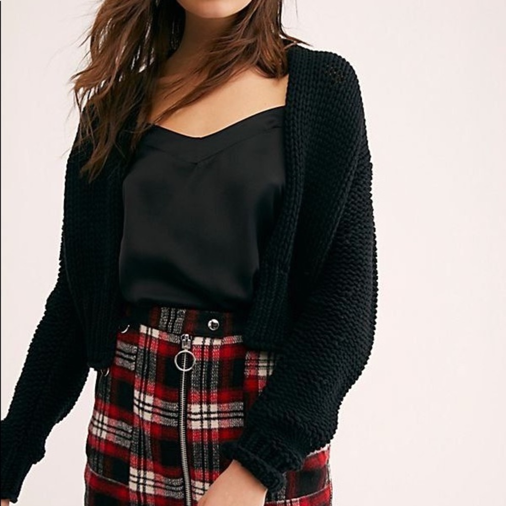 Free People glow for it cardi